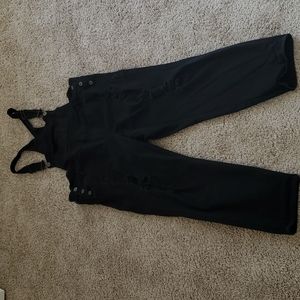 Torrid Distressed Overall Crop